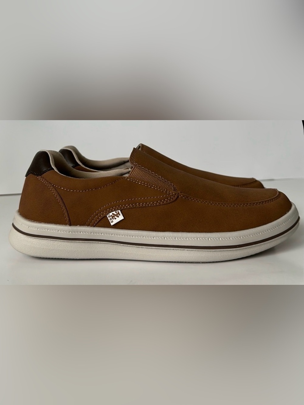 IZOD-Men’s Shoes-Memory Foam, Sz 8, Brown, #1774828, Style BARLOW